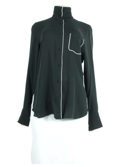 Valentino Pajama-Like Blouse-Front - eKlozet Luxury Consignment