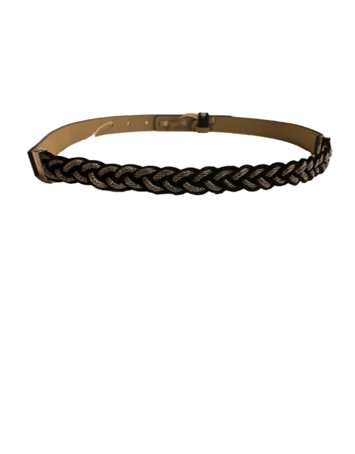 Braided Jeweled Belt-Front- eKlozet Luxury Consignment