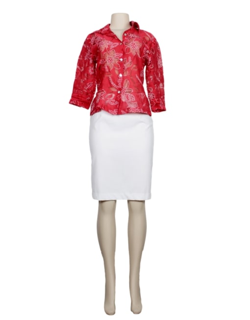 CHOICES Floral Button-Up-Front - eKlozet Luxury Consignment