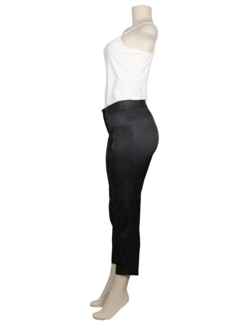 BCBGMaxzaria Straight Leg Pants- Left Side- eKlozet Luxury Consignment Boutique