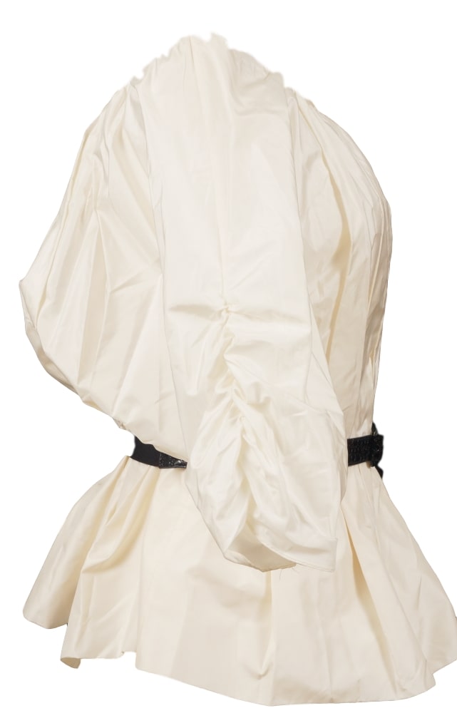 ALICE + OLIVIA SILK BELTED BLOUSE - eKlozet Luxury Consignment