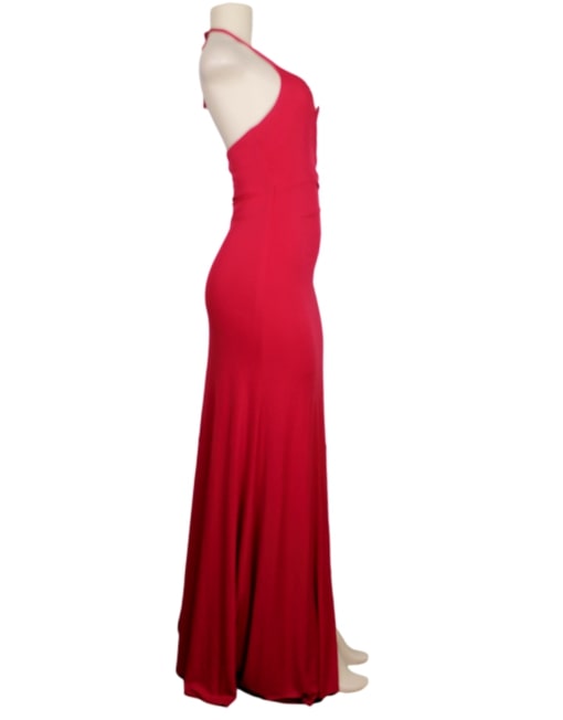 BCBGMAXAZARIA Side-Slit Gown- eKlozet Luxury Consignment Boutique
