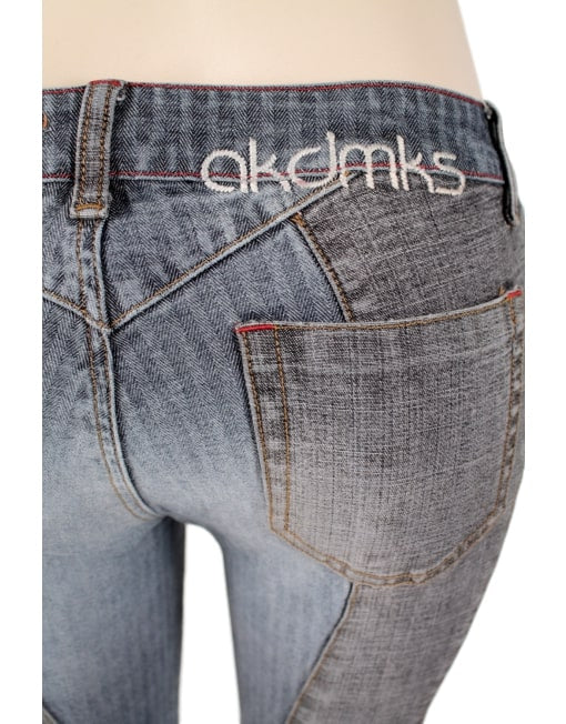 AKADEMIKS Two-Tone Denims Jeans- eKlozet Luxury Consignment Boutique 