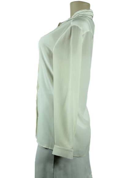 MAJE Button Up Blouse-eKlozet Luxury Consignment Boutique